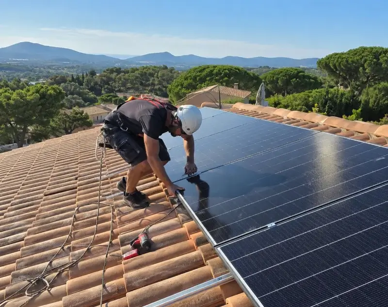Installateur panneaux solaires Saint-Aigulin — pose photovoltaïque sur toiture
