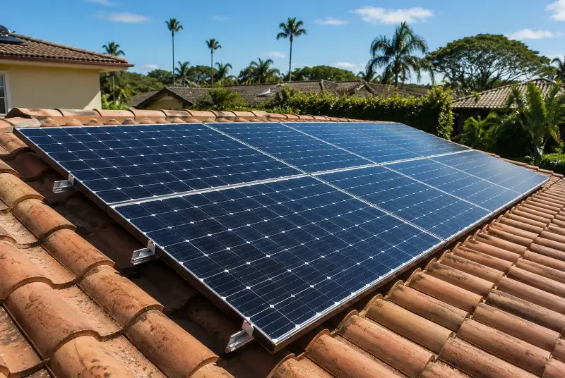 Installation de panneaux solaires à Saint-Aigulin